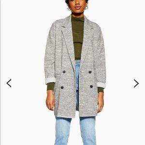 Topshop Heather Grey Blazer